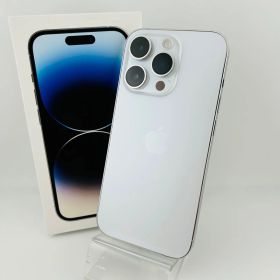 バッテリー良好 iPhone14Pro 256GB シルバー SIMフリー(simロック解除済) 中古 本体 動作確認済 【最短送料無料】M-135