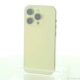 〔中古品〕 iPhone14 Pro 256GB ゴールド MQ173J／A SIMフリー【352】