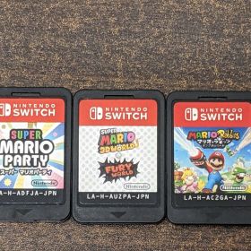 Switchソフト◎ スーパーマリオパーティ/マリオラビッツ/3Dワールド