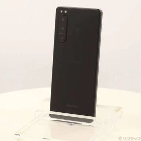 〔中古品〕 Xperia 5 IV 128GB ブラック SO-54C docomo SIMフリー【348】