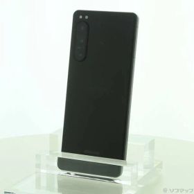 〔中古品〕 Xperia 5 IV 128GB ブラック SO-54C docomo SIMフリー 〔ネットワーク利用制限▲〕【377】