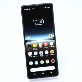 【液晶美品＊電池良好】SIMフリー Softbank A204SO Xperia 5 IV ブラック