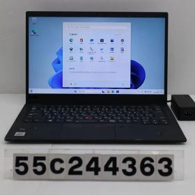 Lenovo ThinkPad X1 Carbon 8th Gen Core i5 10210U 1.6GHz/8GB/256GB(SSD)/14W/FHD(1920x1080)/Win11 【55C244363】