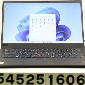 Lenovo ThinkPad X1 Carbon 8th Gen Core i5 10210U 1.6GHz/8GB/256GB(SSD)/14W/FHD(1920x1080)/Win11 【545251606】