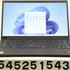 Lenovo ThinkPad X1 Carbon 8th Gen Core i5 10210U 1.6GHz/8GB/256GB(SSD)/14W/FHD(1920x1080)/Win11 【545251543】