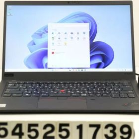 Lenovo ThinkPad X1 Carbon 8th Gen Core i5 10210U 1.6GHz/8GB/256GB(SSD)/14W/FHD(1920x1080)/Win11 【545251739】