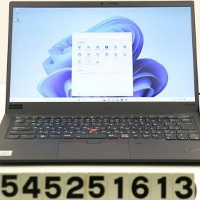 Lenovo ThinkPad X1 Carbon 8th Gen Core i5 10210U 1.6GHz/8GB/256GB(SSD)/14W/FHD(1920x1080)/Win11 【545251613】