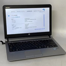 HP probook 430 G3 / Core i5-6200U/ 8GBメモリ / HDD無 / BIOS確認/通電確認・ジャンク