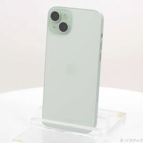 〔中古品〕 iPhone15 Plus 128GB グリーン MU0E3J／A SIMフリー【269】