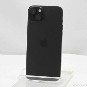 〔中古品〕 iPhone15 Plus 256GB ブラック MU0F3J／A SIMフリー【276】