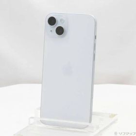 〔中古品〕 iPhone15 Plus 256GB ブルー MU0N3J／A SIMフリー【251】