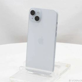〔中古品〕 iPhone15 Plus 256GB ブルー MU0N3J／A SIMフリー【198】