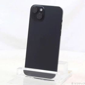 〔中古品〕 iPhone15 Plus 512GB ブラック MU0T3J／A SIMフリー【251】