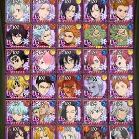 グラクロ引退垢 全体等級1200万 ダイヤ300個以上