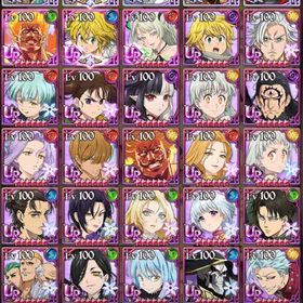 [引退垢]グラクロ サブナック・不屈エスカ・マジメリetc 全キャ...