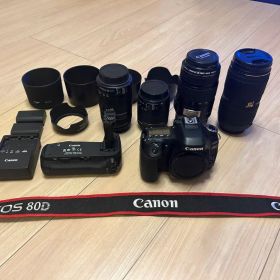 Canon EOS80Dまとめ売り 一眼レフカメラ