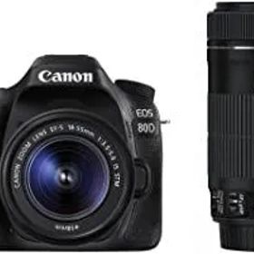 Canon デジタル一眼レフカメラ EOS 80D ダブルズームキット EF-S18-55 IS STM/EF-S55-250 IS STM付属 EOS80D-WKIT