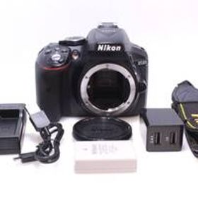 【良品】Nikon D5300 ブラック 2400万画素 3.2型液晶 D5300BK デジタル一眼レフカメラ