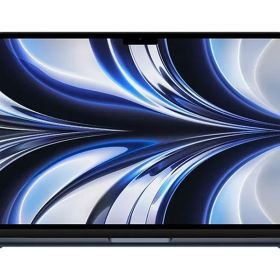 【中古】Macハード ノートPC MacBook Air 13インチ Apple M2チップ搭載モデル(ミッドナイト)[MLY33J/A]