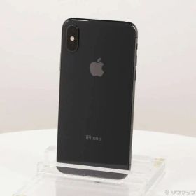 〔中古品〕 iPhoneXS 64GB スペースグレイ MTAW2J／A SIMフリー【196】