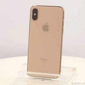 〔中古品〕 iPhoneXS 64GB ゴールド NTAY2J／A SIMフリー【262】