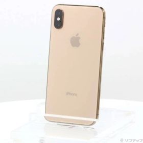 〔中古品〕 iPhoneXS 256GB ゴールド NTE22J／A SIMフリー【295】
