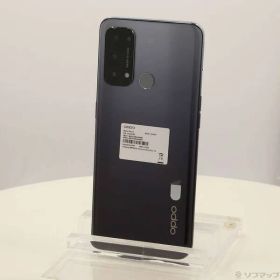 〔中古品〕 OPPO Reno5 A 128GB シルバーブラック A103OP Y!mobile SIMフリー【352】