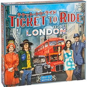 ホビージャパン チケット・トゥ・ライド: ロンドン 日本語版 (2-4人用 10-15分 8才以上向け) ボードゲーム おもちゃ