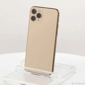 〔中古品〕 iPhone11 Pro 64GB ゴールド MWC52J／A SIMフリー【269】