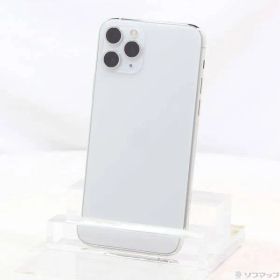 〔中古品〕 iPhone11 Pro 64GB シルバー NWC32J／A SIMフリー【305】