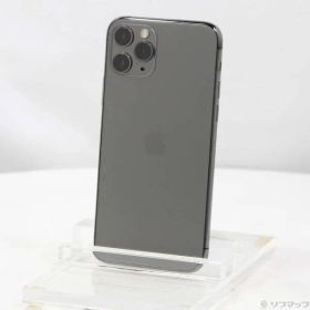 〔中古品〕 iPhone11 Pro 64GB スペースグレイ MWC22J／A SIMフリー【276】