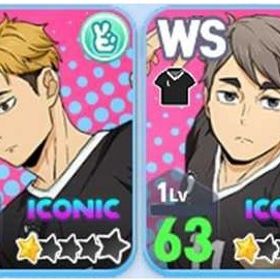 ダイヤ108000個以上＋宮侑＆宮治＋牛島or及川＋人気アイコニック25～45体 初期垢 | ハイドリ(ハイキュー!! TOUCH THE DREAM)のアカウントデータ、RMTの販売・買取一覧