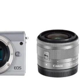 Canon ミラーレス一眼カメラ EOS M100 ダブルズームキット ホワイト EOSM100WH-WZK