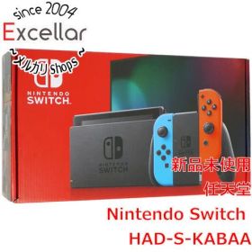 [bn:17] 【新品訳あり(開封のみ・箱きず・やぶれ)】 任天堂 Nintendo Switch バッテリー拡張モデル HAD-S-KABAA ネオンブルー・ネオンレッド