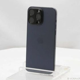 〔中古品〕 iPhone15 Pro Max 256GB ブルーチタニウム MU6T3J／A SIMフリー【295】