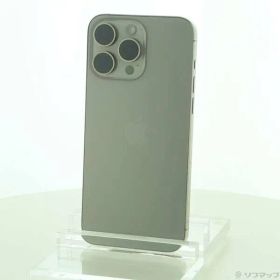 〔中古品〕 iPhone15 Pro Max 512GB ナチュラルチタニウム MU6W3J／A SIMフリー【377】
