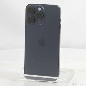 〔中古品〕 iPhone15 Pro Max 1TB ブルーチタニウム MU723J／A SIMフリー【305】
