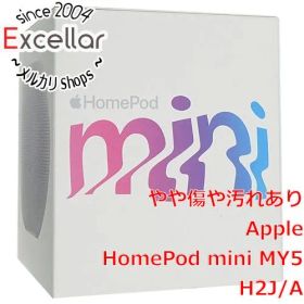 [bn:14] Apple スマートスピーカー HomePod mini MY5H2J/A ホワイト 本体のみ 元箱あり