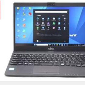 中古 フルHD 13.3型 Fujitsu LIFEBOOK U938S Windows11 第8世代 i5-8350U 8GB 128GB-SSD カメラ 無線 Office付き 中古パソコン 管:1551v
