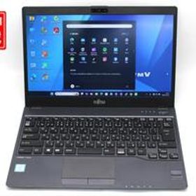 中古 フルHD 13.3型 Fujitsu LIFEBOOK U938S Windows11 第8世代 i5-8350u 8GB 128GB-SSD カメラ 無線 Office付き 中古パソコン 管:1736s