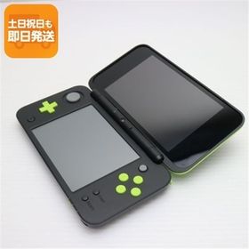 良品中古 NEWニンテンドー2DS LL ブラック×ライム 即日発送 2DS NINTENDO 本体 あすつく 土日祝発送OK