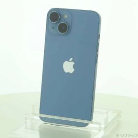 〔中古品〕 iPhone14 128GB ブルー MPVJ3J／A SIMフリー【377】