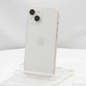 〔中古品〕 iPhone14 256GB スターライト MPW33J／A SIMフリー【368】