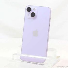 〔中古品〕 iPhone14 256GB パープル MPW93J／A SIMフリー【247】