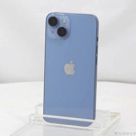 〔中古品〕 iPhone14 256GB ブルー MPWN3J／A SIMフリー【269】