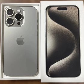 Apple iPhone 15 Pro ナチュラルチタニウム 本体