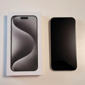 Apple iPhone 15 Pro 256G シルバー 本体