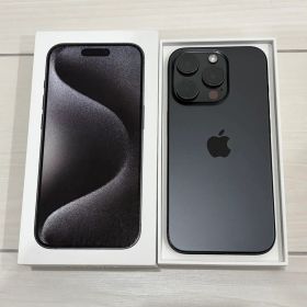 Apple iPhone 15 pro 256GB ブラック