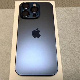 【美品】iPhone 15 Pro ブルー 256GB SIMフリー