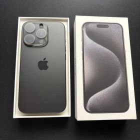 Apple iPhone 15 Pro ブラックチタニウム 256G 美品